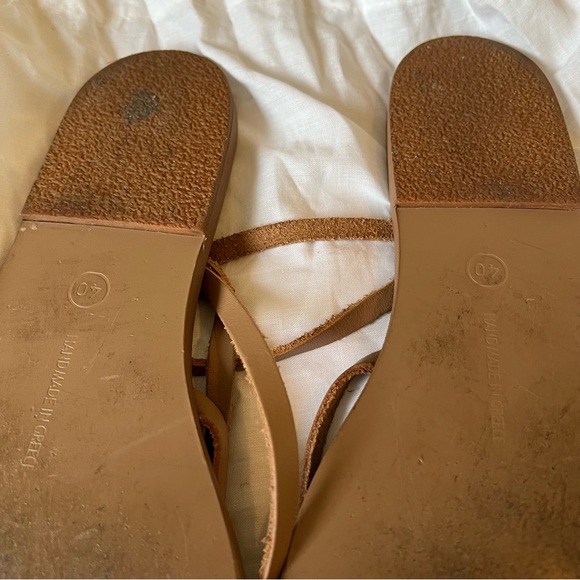 Ancient Greek Sandals Brown Apli Eleuthera Sandals - Picture 4 of 11